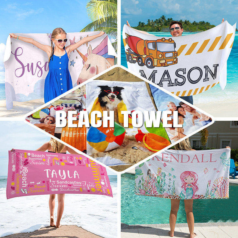 This Is What A Crazy Papa Custom Name Beach Towel